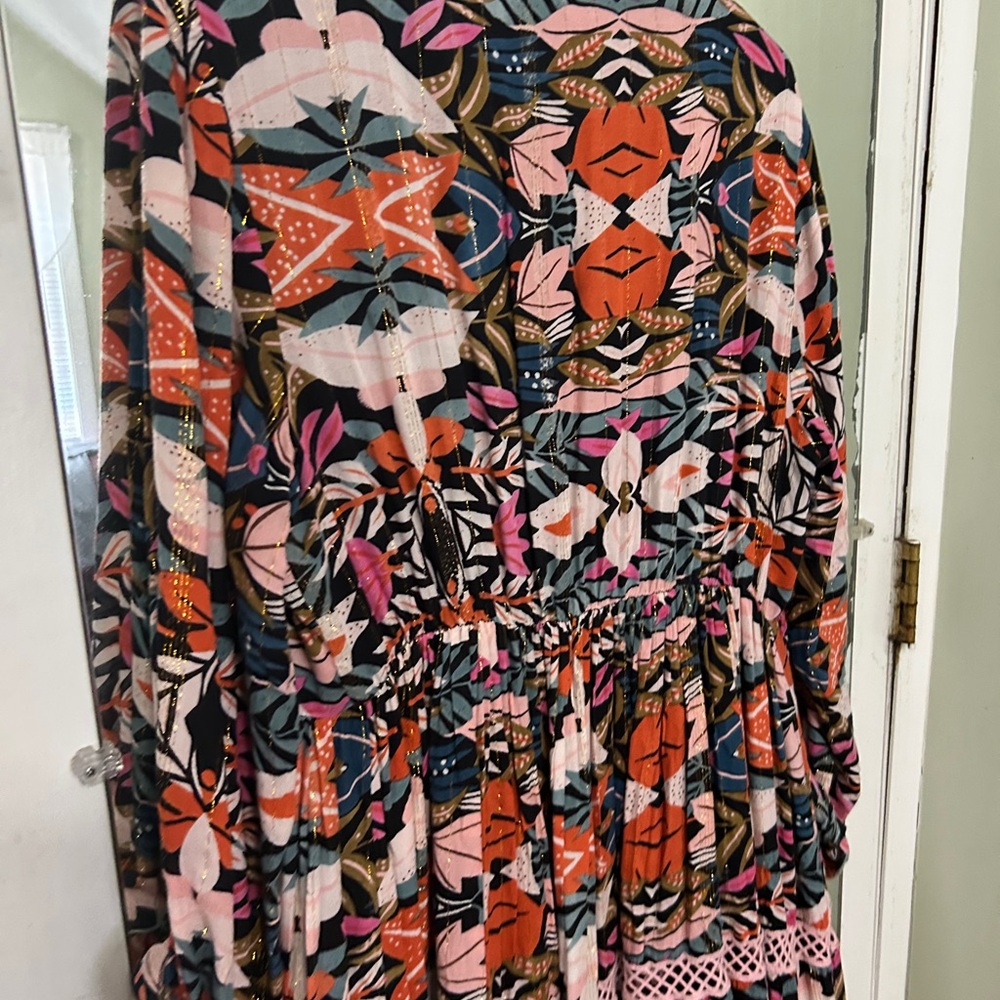 Barok Multicolor Patterned dress - Picture 6 of 9